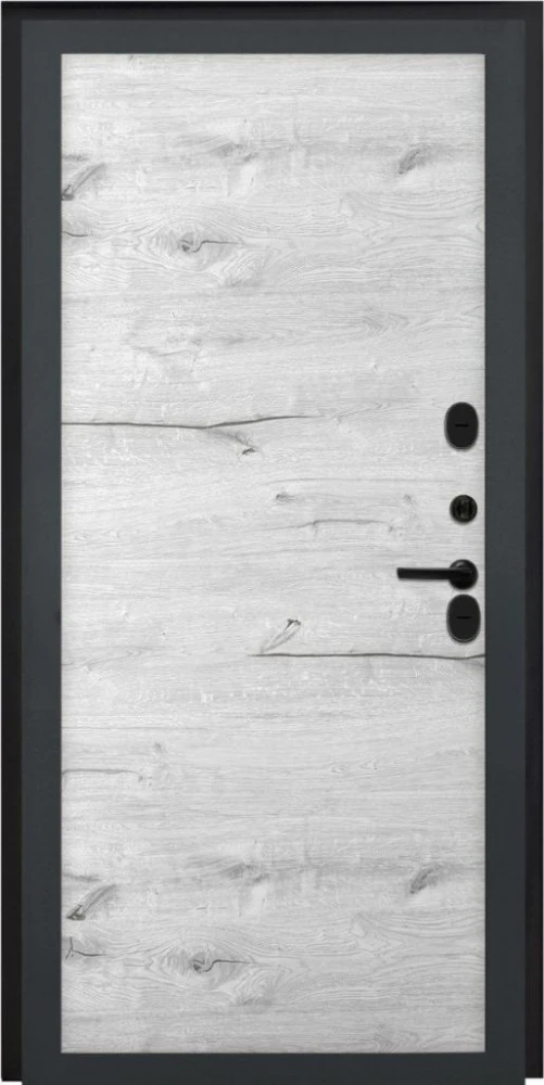 Входная дверь ДвериПРО Д-68 Без фрезеровки Дуб арктик горизонт DPRO228195 внутренняя сторона